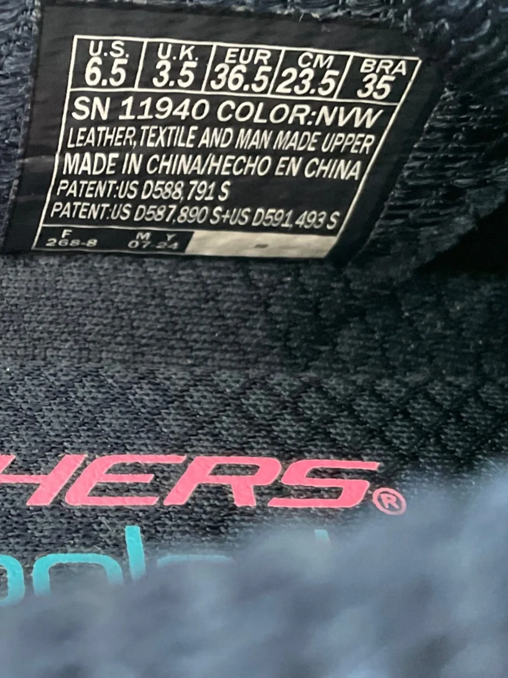 D Lite Skechers,blue 6.5